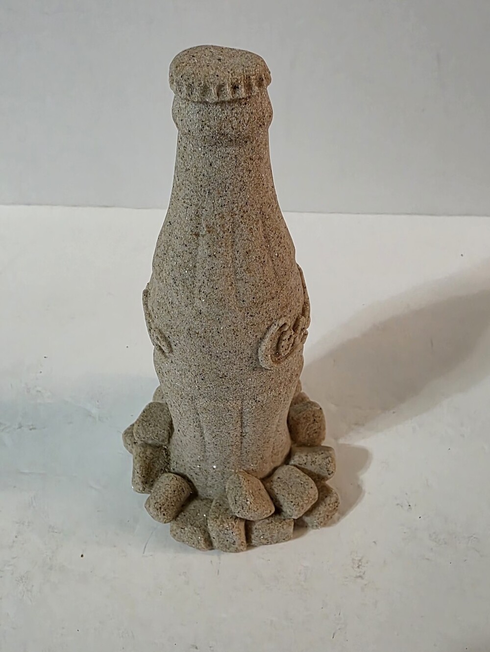 Coca Cola Sand Sculpture Of Traditional Bottle 1991 - Picture 2 of 9
